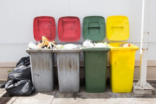 Recycling process for builders waste in Fitzrovia