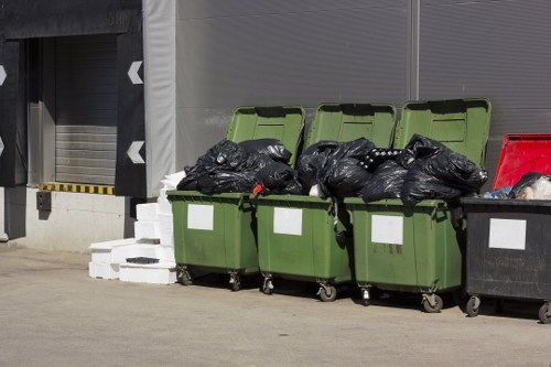 Donated furniture being transported in Fitzrovia